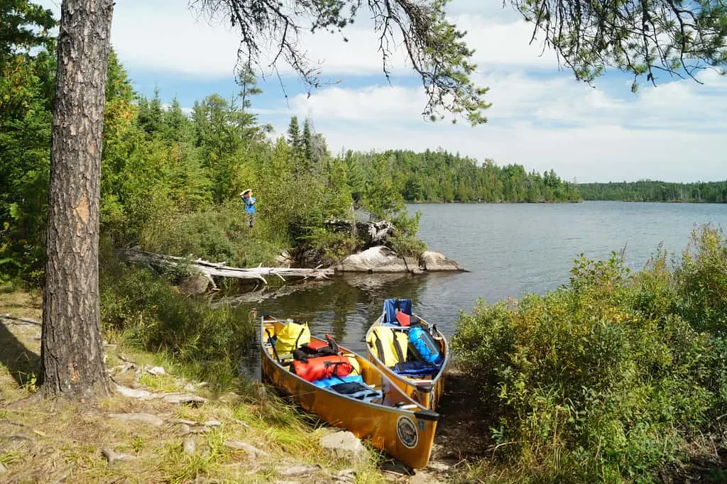 boundary waters canoe photo