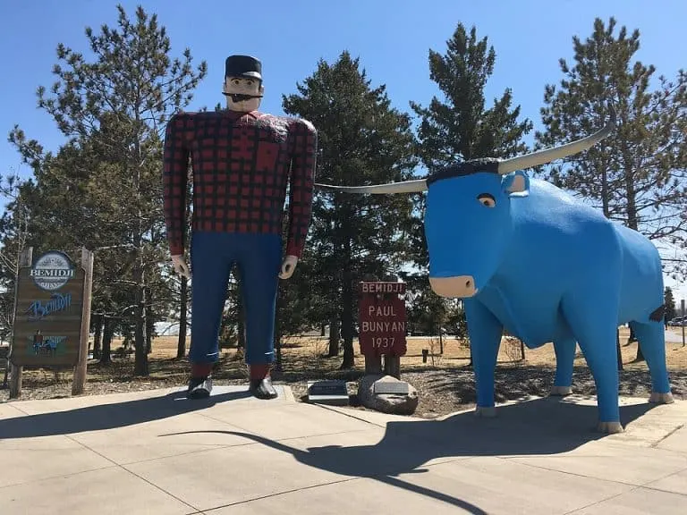 Paul Bunyan Statue at Lake Bemidji
