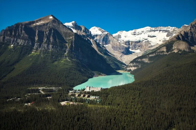 Definitely stop at Lake Louise on your Banff to Jasper drive