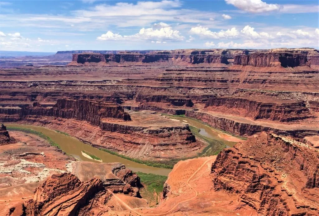 Visiting Dead Horse Point State Park is one of the great things to do in Moab with kids