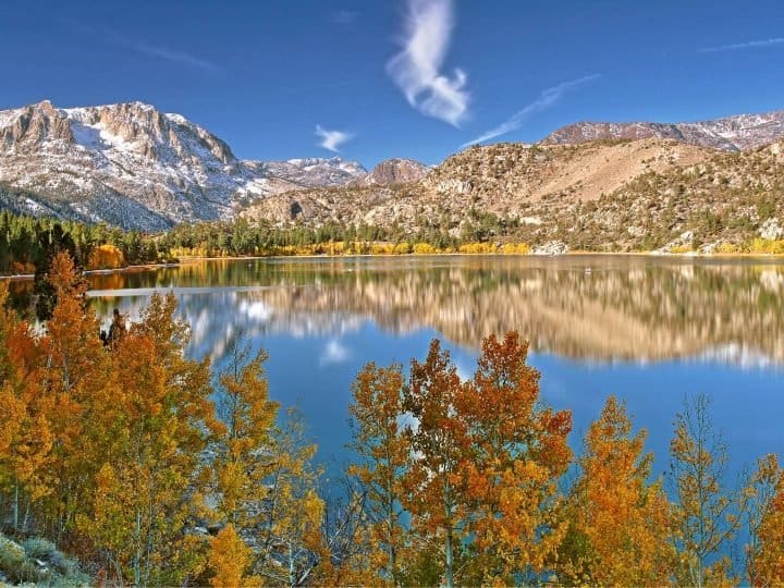 California Fall Colors in June Lake
