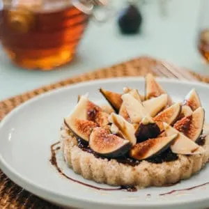 Fig Jam Brie Walnut Tart