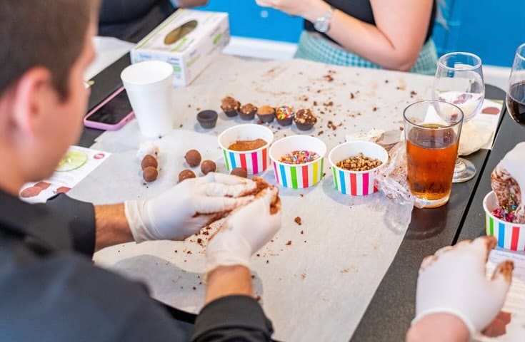 Candy Making at Sweet Pete's Candy Mansion is one of the best family things to do in Jacksonville