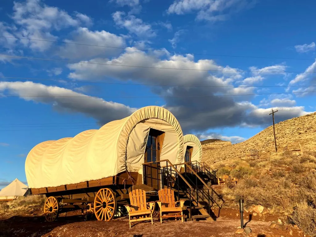 Covered Wagon at Zion Wildflower 