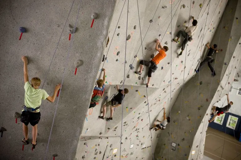 Rock Climbing Wall Photo by The White Mountain School Wikimedia Commons