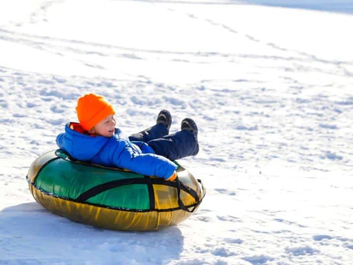 Snow Tubing for Toddlers and Kids on the East Coast