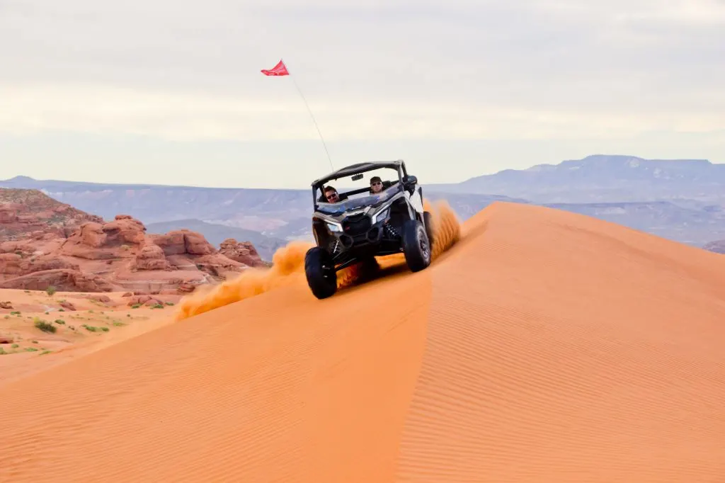 UTV on the Dunes at Sand Hollow State Park