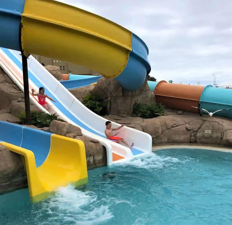 Waterslide at GF Victoria Hotel in Tenerife