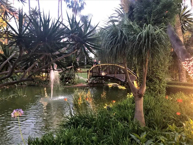 Garden at Hotel Botanico on Tenerife in the Canary Islands