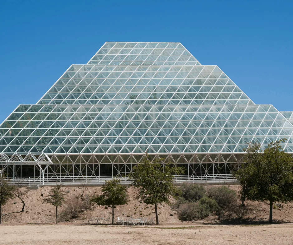Biosphere 2 is a great daytrip from Tucson, Arizona