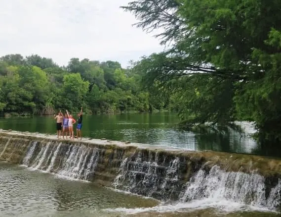 Blanco State park is a good summer day trip from San Antonio