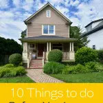 House Checklist Before Vacation