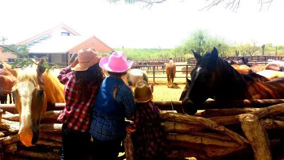 Cowgirls in Training at Tanque Verde Ranch  in Tucson