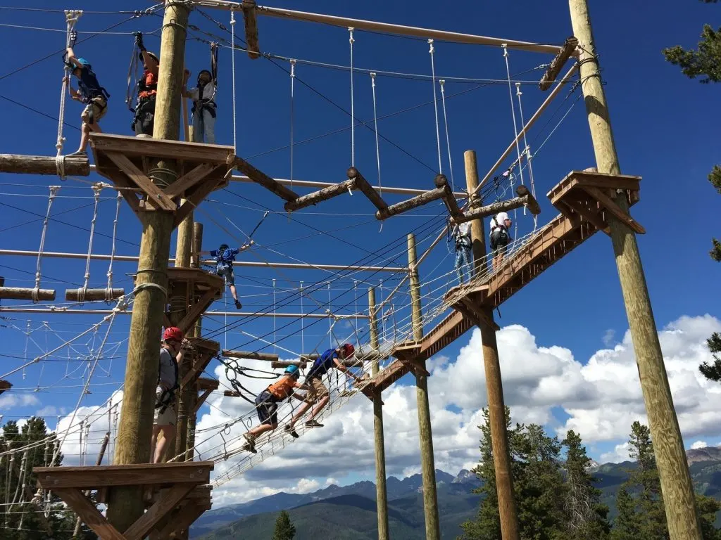 Epic Discovery Ropes course in Vail