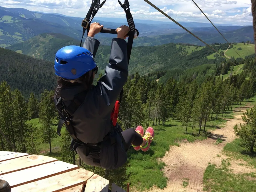 Zip Line in Vail