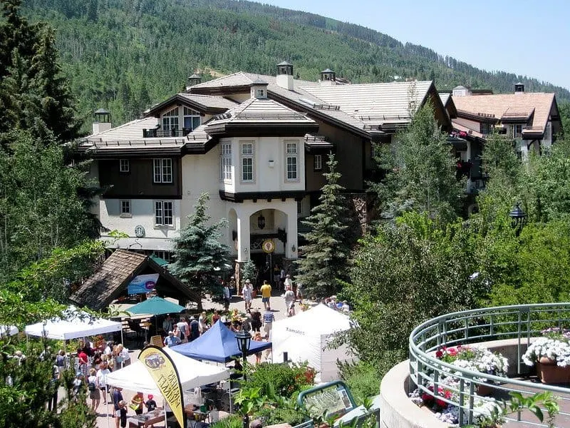 Vail farmer's market