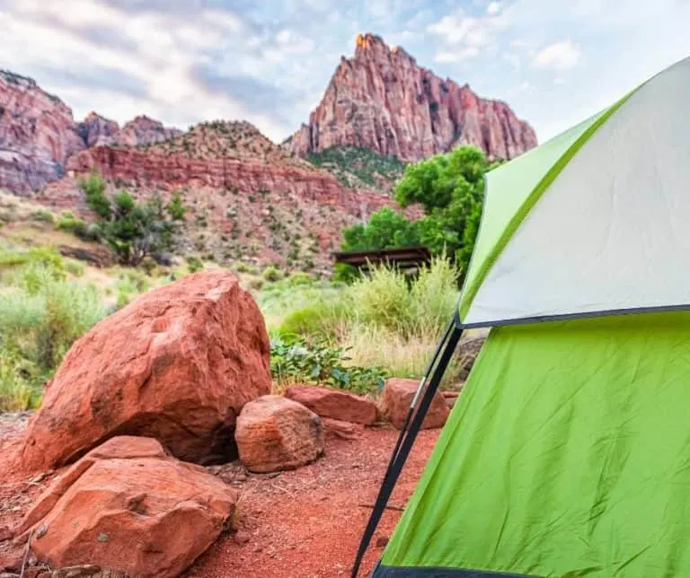 Watchman Campground in Zion