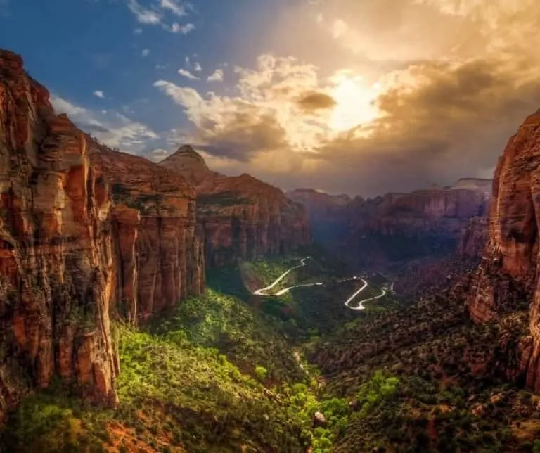 Zion National Park requires a lotteyr for Angels Landing in 2022