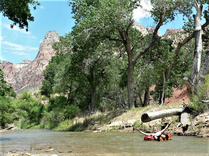 Over 15 Epic Things to do in Zion with Kids 14 Tubing the Virgin River near Zion