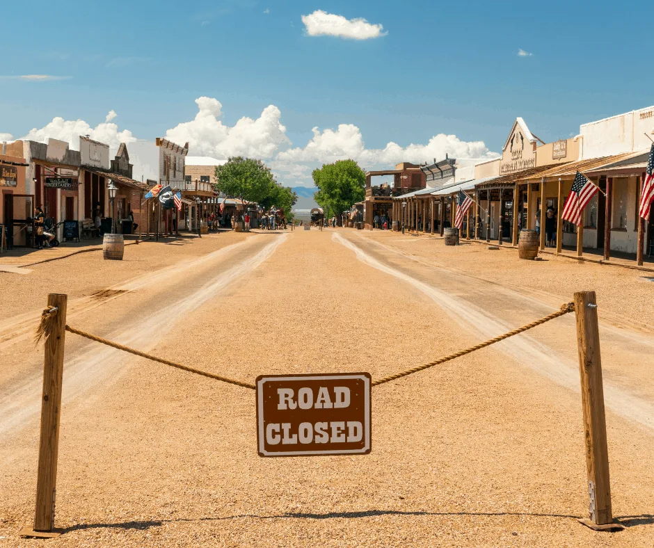 Tombstone Arizona is a great daytrip from Tucson