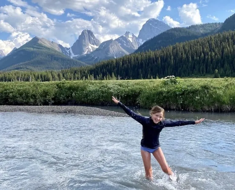 Play in the water at Mount Engadine