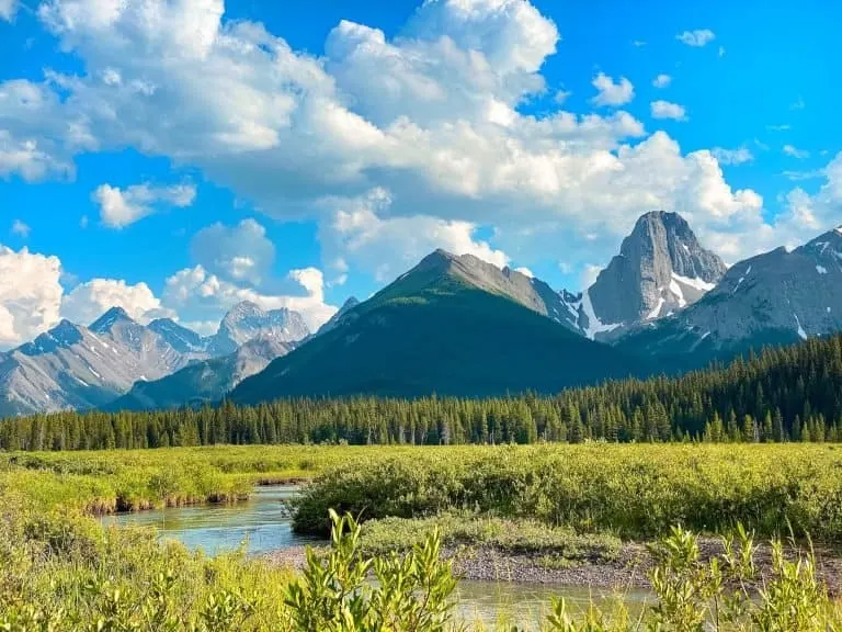 Calgary to Banff Drive Mount Engadine