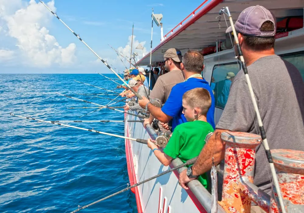 Things to do in Port Aransas include fishing