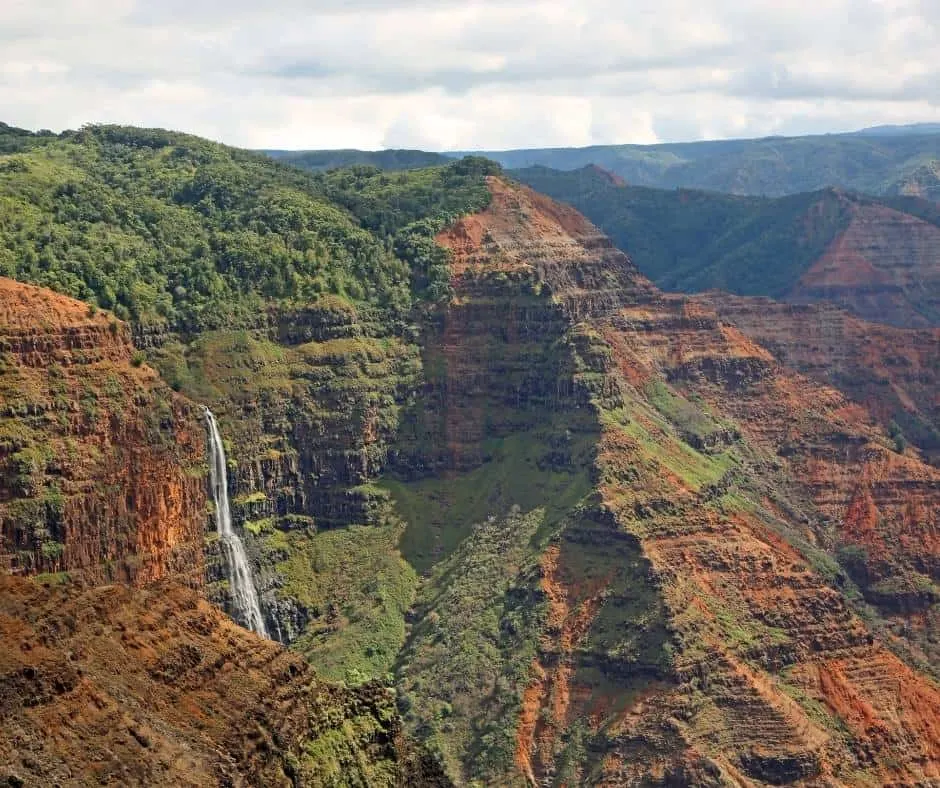 Waipoo Falls in Waimea Canyon