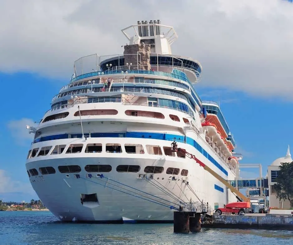 Cruise ship in Miami