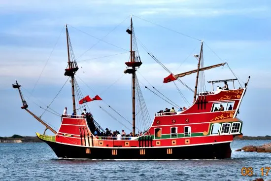 Red Dragon Pirate Ship Port Aransas