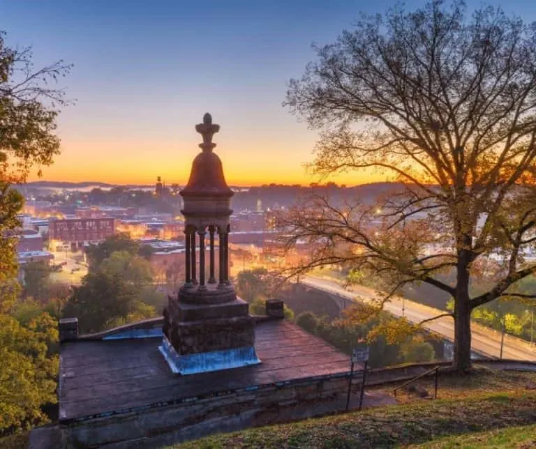 Day trips from Atlanta include Rome, Georgia.