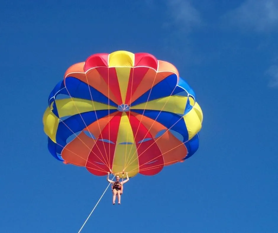 parasailing