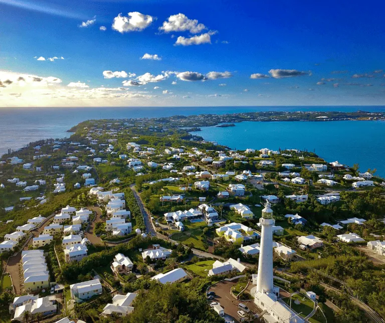 Great Things to do in Bermuda on a Family Vacation 3 Aerial view of Bermuda