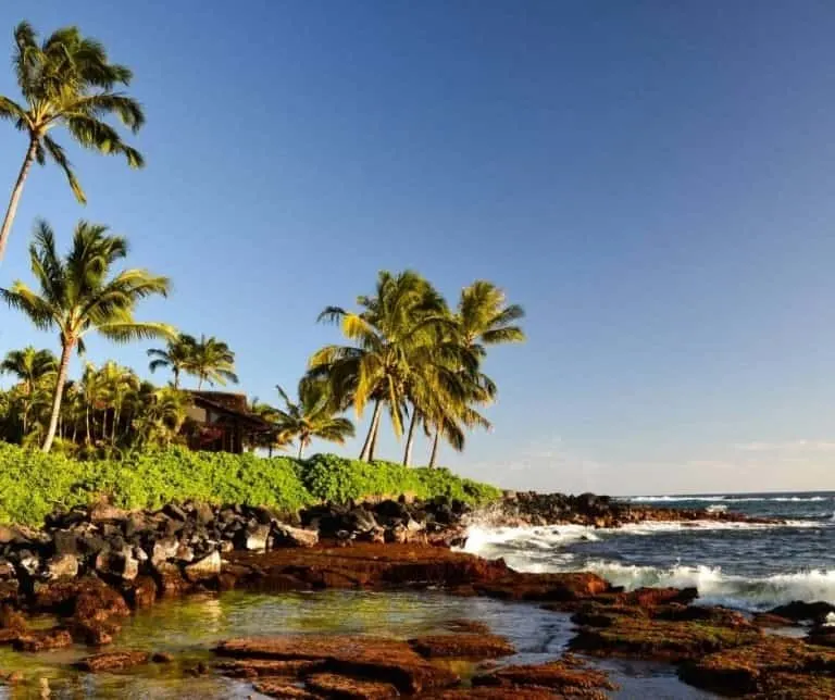 Lawai Beach in Kauai