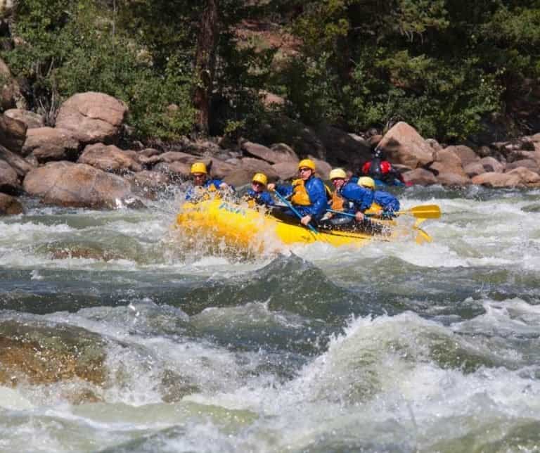 Breckenridge Colorado summer fun include river rafting