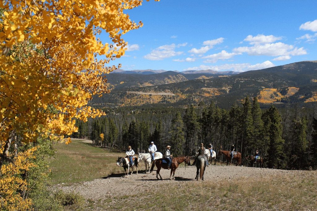 10 Fun Things to do in Breckenridge, Colorado in the Summer 11 horseback riding in Breckenridge Colorado