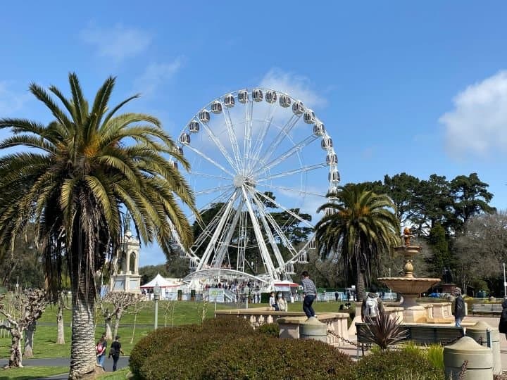 Sky Star Wheel in Golden Gate Park San Francisco