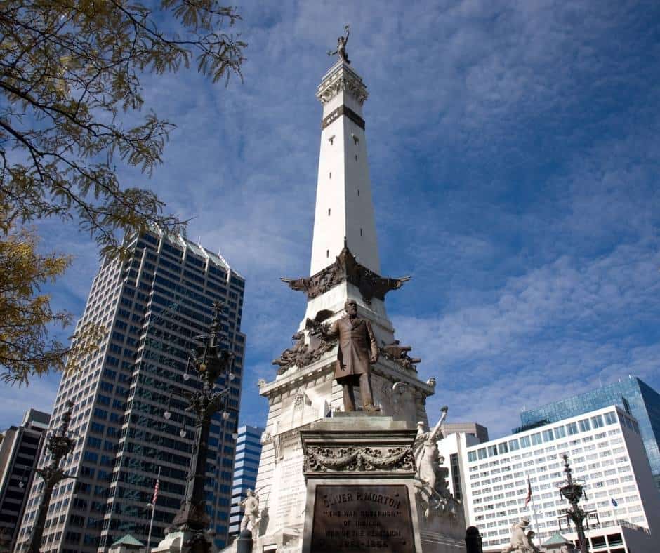 One of the great things to do in Indianapolis with kids is visit the Soldiers and Sailors Monument