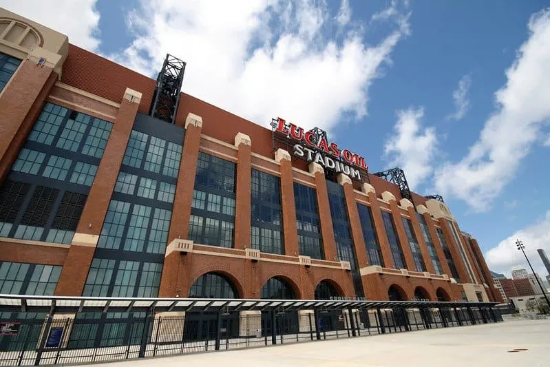 Lucas Oil Stadium in Indianapolis