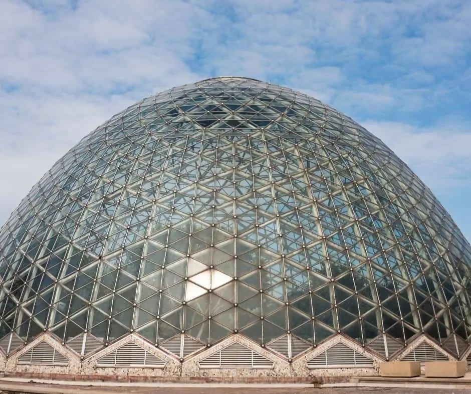 Visiting the domes are one of the most popular things to do in Milwaukee with kids