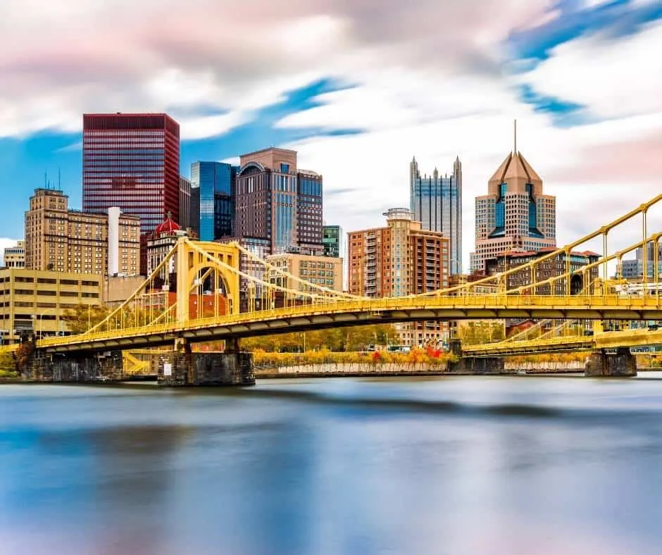 PNC Park and Clemente Bridge Sold Out Crowd on Fireworks -  Israel