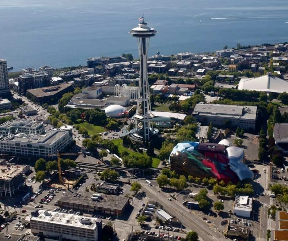 Things to do in Seattle with kids include visiting Seattle Center