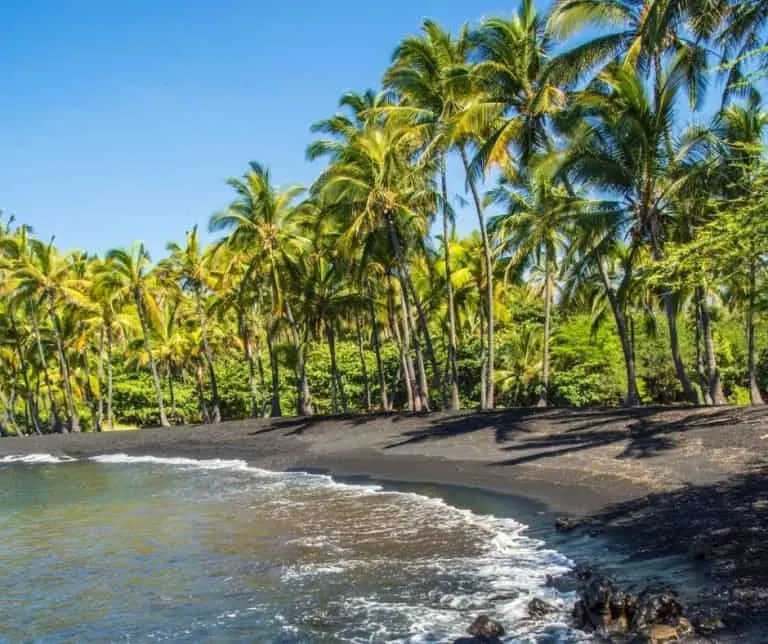 Having a beach day is one of the best things to do in Hawaii Big Island on a family vacation