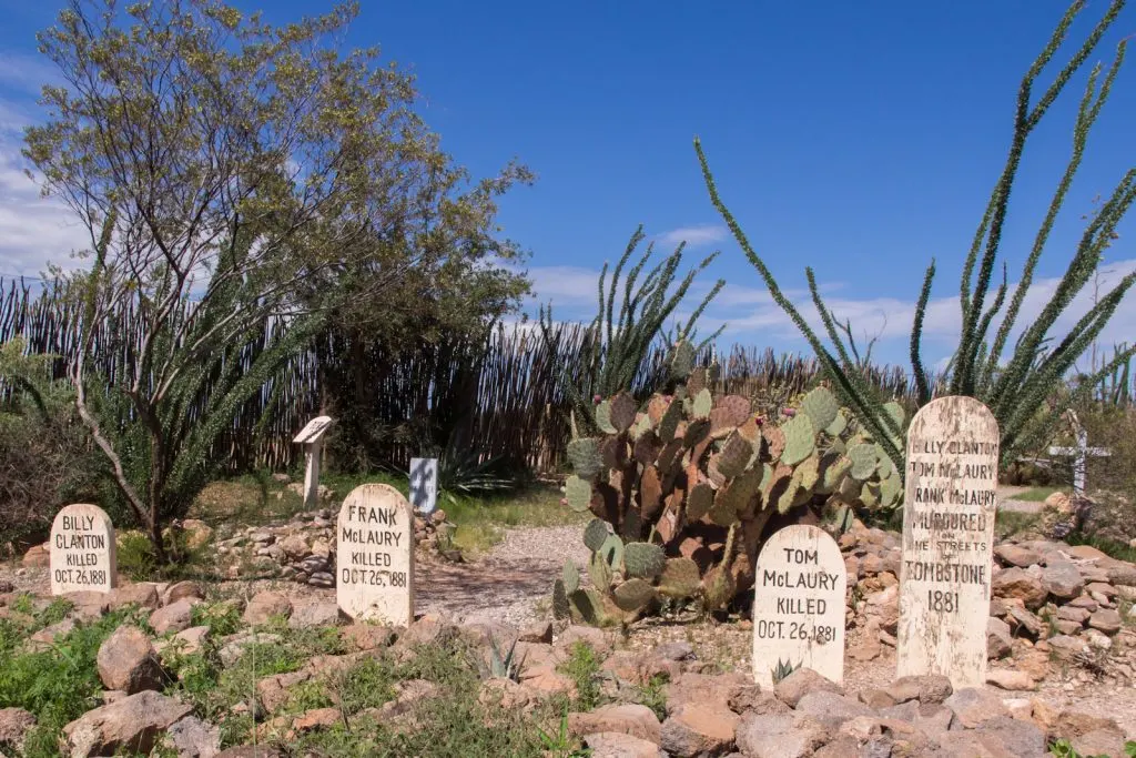 graveyard at Tombstone, Arizona