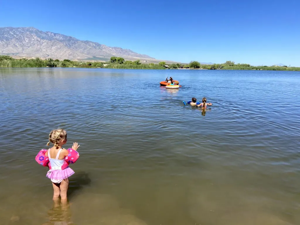 Roper Lake State Park in Arizona