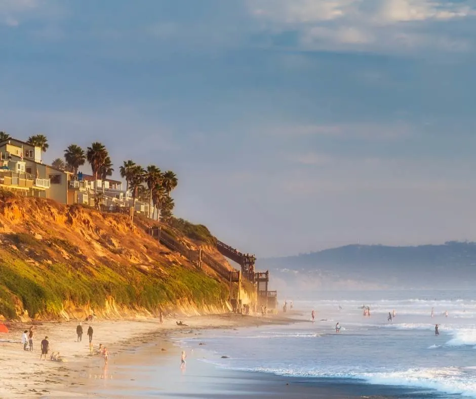 Carlsbad has great beaches near San Diego