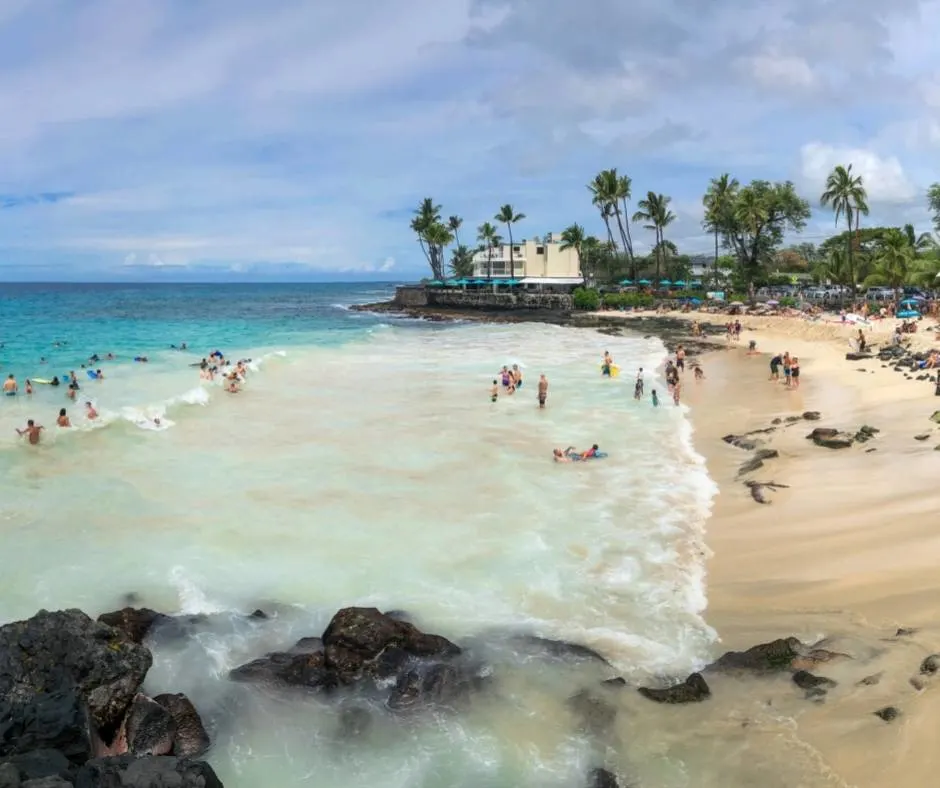 Macgic Sands is one of the best Big Island Beaches