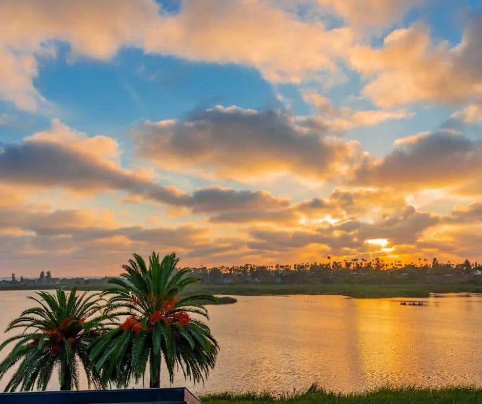 Carlsbad Lagoon Sunset