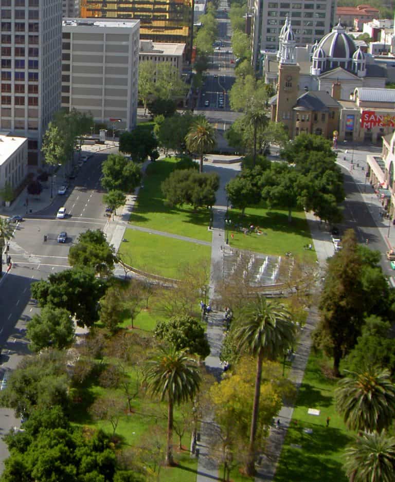  Plaza de César Chávez in San Jose