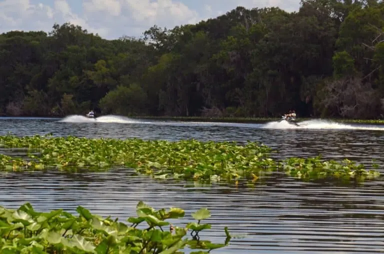 Jet skis in the Ocala National Forest